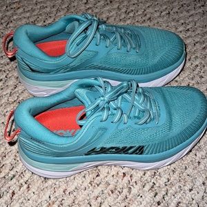 Blue hokas! Size 7 never worn